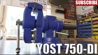 Yost Vise 750DI Unboxing  Jimbos Garage [upl. by Liakim]