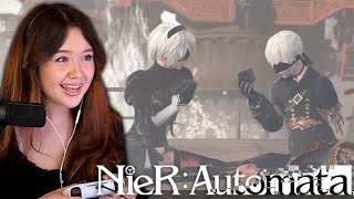 The Story Begins  NieR Automata First Playthrough Part 1 [upl. by Swor]