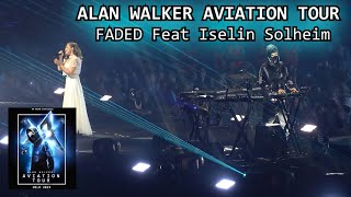 Alan Walker Aviation Tour  Faded feat Iselin Solheim live [upl. by Ber]