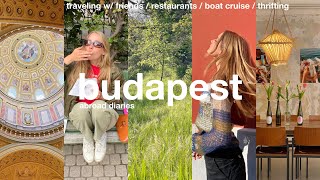 budapest chronicles  prosecco boat cruise sightseeing amp beautiful hike [upl. by Kudva]