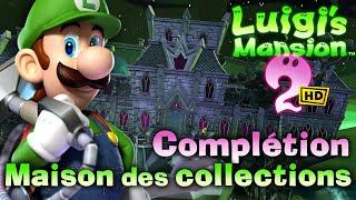 Complétion à 100 Maison des collections Manoir 55 Luigis Mansion 2 HD [upl. by Nannette]