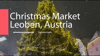 Leoben Christmas Market Leoben Austria [upl. by Bledsoe]