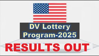 HOW TO CHECK GREEN CARD RESULTS 2025 [upl. by Opiuuk641]