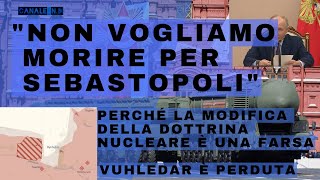 La nuova dottrina nucleare di Putin spaventa i generaliPerché Mosca non ha ancora usato latomica [upl. by Noe83]