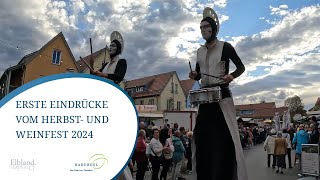 Erste Eindrücke vom Herbst und Weinfest 2024 [upl. by Hartley]