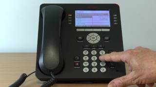 20 Avaya Telephone System  How to Call Forward on the 9608 [upl. by Ayota]