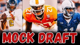 INSANE 2025 NFL Mock Draft  Mock The Mock [upl. by Devondra922]