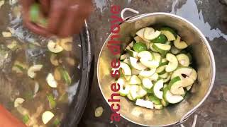 aam ka achar dalne ka easy trika [upl. by Sokairyk]