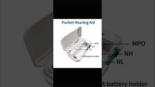 High powerful Digital Hearing Aid For severe to profound hearing loss Earsmate Bodyword Aid G50D [upl. by Zelle223]