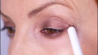 MAQUILLAJE DE OJOS AHUMADOS PASO A PASO Tonos Cálidos [upl. by Danas]