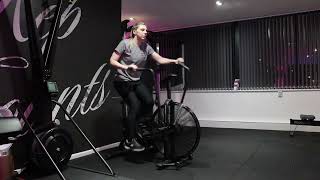 Exercise Demo Assault Bike Cardio [upl. by Germin]