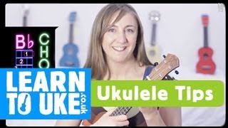 How to play the Bb chord on the ukulele  Ukulele tutorial [upl. by Aicel246]