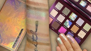 Adept Cosmetics Legends of Ardra Palette Swatch Party [upl. by Adhamh]