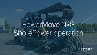 Cavotec PowerMove NxG shore power system [upl. by Nelli]