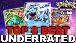 Top 8 Best UNDERRATED decks in Pokemon TCG Pocket [upl. by Asset]