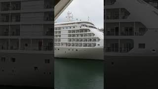 Silver Shadow Silver Sea Cruise line cruiseship silvershadow silversea [upl. by Onitsirc]