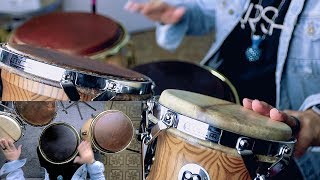 How To Play Congas and Bongos  Tumbao  Martillo [upl. by Enyalaj594]