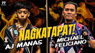 AJ MANAS vs MICHAEL FELICIANO  2024 LUSHAN OPEN [upl. by Oliric]