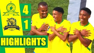 MAMELODI SUNDOWNS VS GALLANTS ‣ ALL GOALS amp HIGHLIGHTS ‣ BETWAY PSL 2425 [upl. by Airamasor]