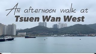 Umulan na Tsuen Wan West Promenade ofwhongkong explore discoverhongkong [upl. by Hsevahb]