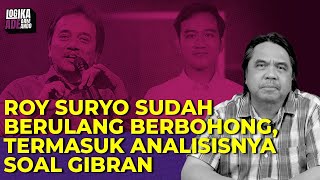 Ade Armando ROY SURYO SUDAH BERULANG BERBOHONG TERMASUK ANALISISNYA SOAL GIBRAN I LAA [upl. by Moriyama477]