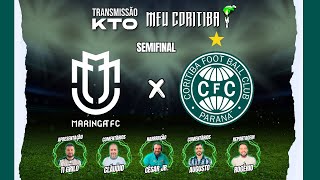 TRANSMISSÃO  PÓSJOGO  MARINGÁ 2 X 0 CORITIBA  SEMIFINAL CAMPEONATO PARANAENSE [upl. by Weinreb997]