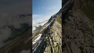 Schlegeis 3000 Skyrace ridge  Skyrunner World Series Short drone fpvdrone running ridge [upl. by Nims702]