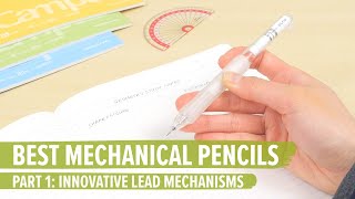 The Best Mechanical Pencils Part 1 Innovative Lead Mechanisms [upl. by Akeem961]