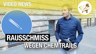 Pilot weigerte sich Chemtrails zu versprühen Kündigung [upl. by Linad]