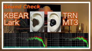 KBEAR Lark vs TRN MT4 IEMs Chinese InEar Sound Comparison 中華イヤホン音比較 [upl. by Schuman978]