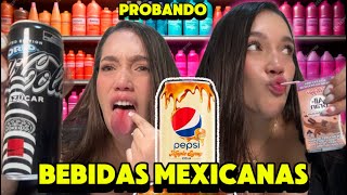 “Probando por primera vez bebidas Mexicanas” 🇲🇽🤯 [upl. by Emmalyn]