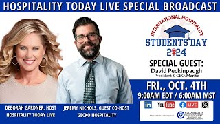 Hospitality Today Live IHSD24 recap with David Peckinpaugh [upl. by Defant]