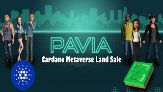 pavia land sale metaverse on cardano how to buy ada nft pavia land whitelist guide web3 v3 [upl. by Rednaskela429]