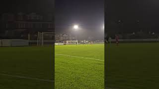 PENALTY SHOOTOUT  PENALTY 4 Great Yarmouth Town FC vs Long Stratton Norfolk Senior Cup [upl. by Elstan]