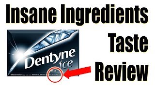 Dentyne ice intense gum review most insane chewing gum completely random review [upl. by Bennett]