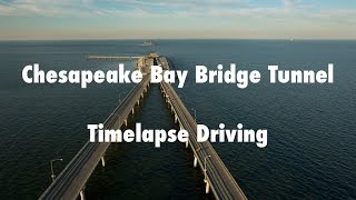 Chesapeake Bay Bridge Tunnel  US 13 Eastern Shore Virginia [upl. by Yelsgnik]