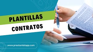 Plantillas para contratos personalizados [upl. by Annairoc]