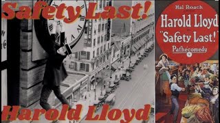 Safety Last 1923  Harold Lloyd  Colorized 50fps  Stunning 4K Restoration [upl. by Maryl]