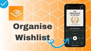 How To Organise Wish List On Audible [upl. by Akiehs304]