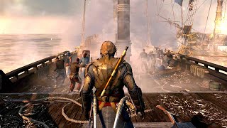 Assassins Creed 4 Black Flag  Mayan Assassin Brutal Combat Hidden Blade Kills amp Free Roam [upl. by Korwin156]