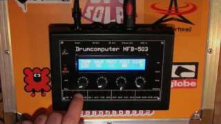 Drumcomputer MFB 503 Demo [upl. by Tnek]