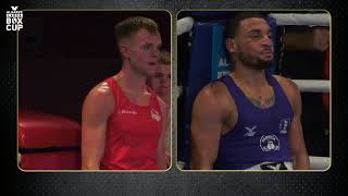 Lewis Richardson ENG vs Rio Gordon ENG Algarve Box Cup 2023 SFs 71kg [upl. by Amadus]