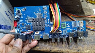 smart motherboard installation Android version for led tv [upl. by Ticknor]