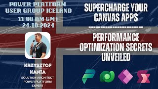 Supercharge Your Canvas Apps Performance Optimization Secrets Unveiled 20241024 110444 Meeting Reco [upl. by Sharai]