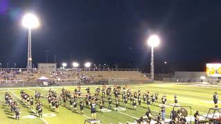 2020 94 Burkburnett High School Marching Band 🎶football game day [upl. by Adnahsar88]