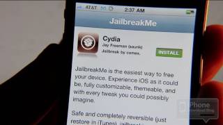 How to Jailbreak the iPhone Using JailbreakMe  Tutorial [upl. by Denise]