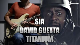 David Guetta ft Sia  Titanium  Electric Guitar Cover by Kfir Ochaion [upl. by Mallina]