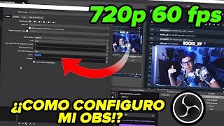 Como configurar OBS a 720p 60Fps para twitch  Consejos Streaming  UrbVic Gaming [upl. by Reiners]