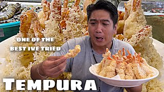 THE BEST TEMPURA  FRESH LAPU LAPU  MANILA FOOD TRIP  FRESH SEAFOOD  DAMPA SEASIDE PALUTO [upl. by Zertnom653]