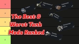 ULTIMATE Tank Modifications Tier List War Thunder [upl. by Rains]